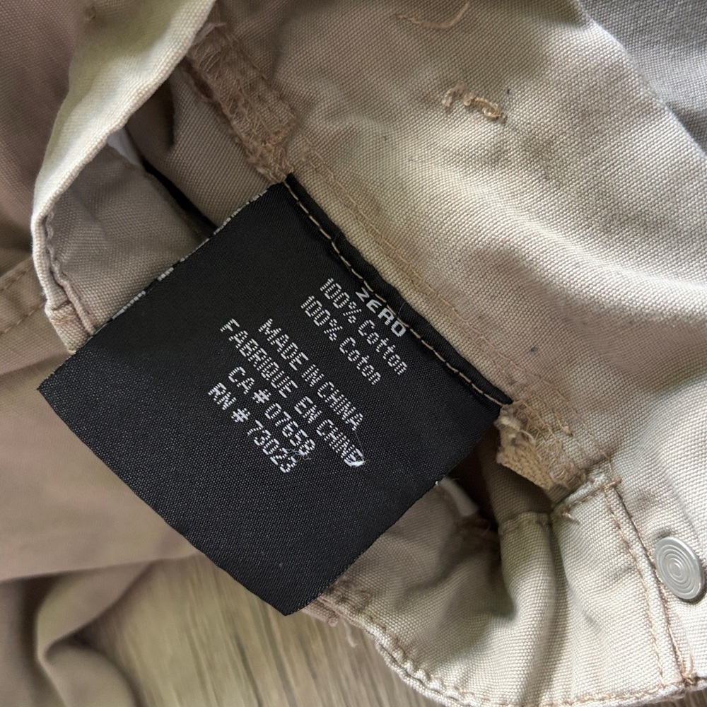 Vintage Seduction Low Rise Baggy Cargo Pants - Picture 9 of 10